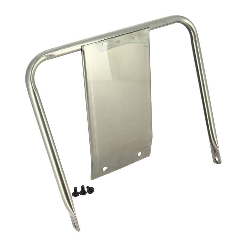 Chaise haute de restaurant métal Chicago - GRIS_4