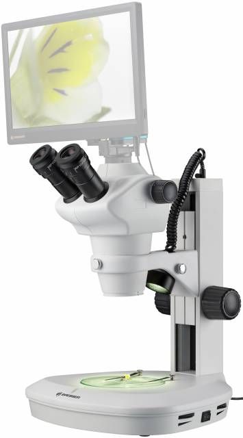 Loupe optique stéréo Bresser Science ETD-201 pour contrôle de petites pièces