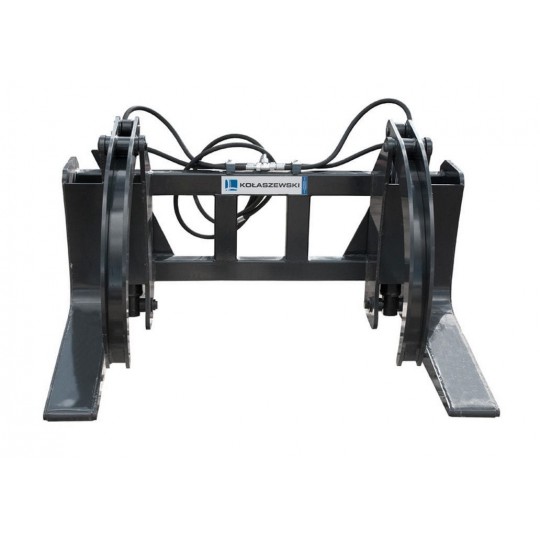 Pince à bois à deux bras - Compatibilité chargeurs et tracteurs - Fabrication européenne robuste_4