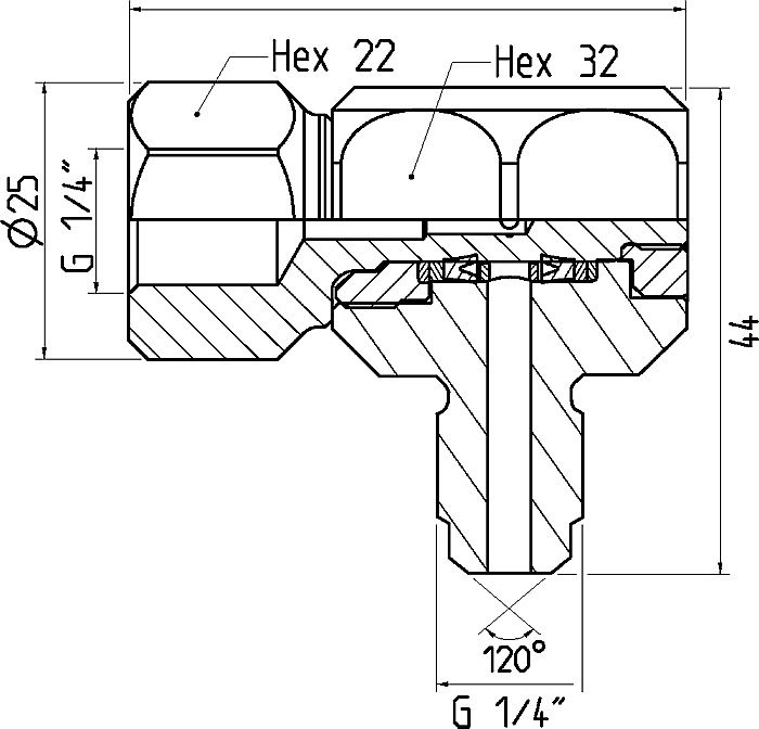 Raccord rapide hydraulique pour outils de serrage et de sauvetage