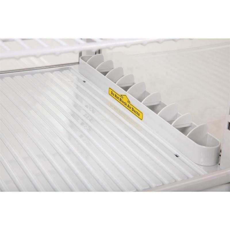 Vitrine réfrigérée blanche Polar Série C - 68L - Porte en verre - Commandes numériques_4