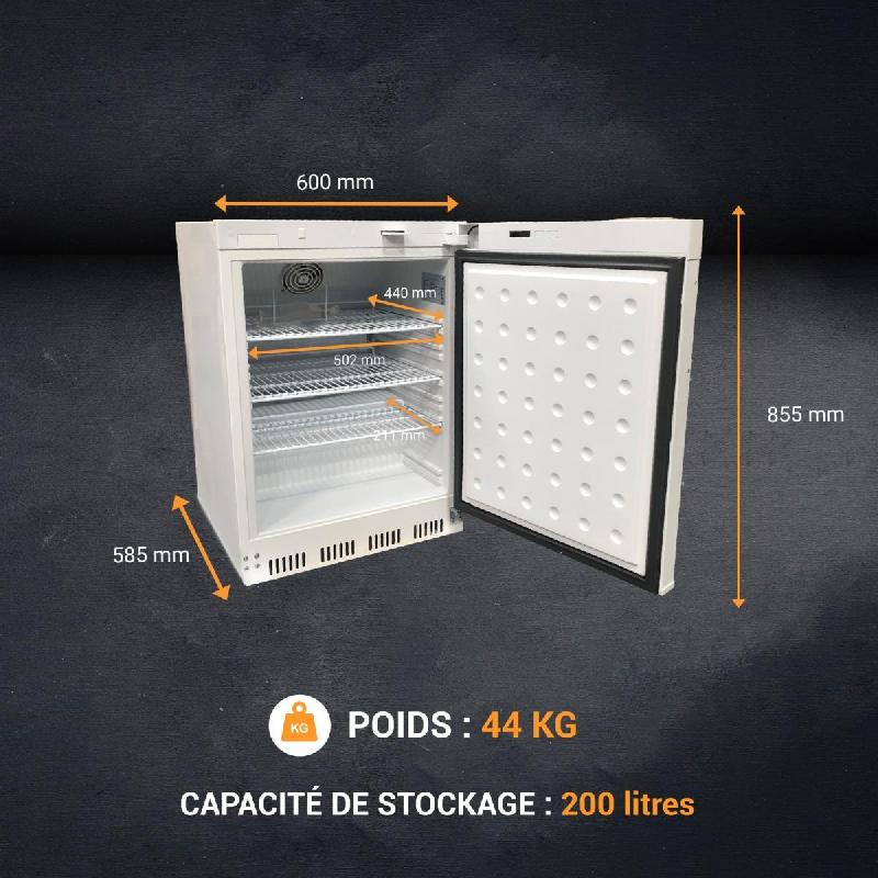 Armoire réfrigérée positive blanche - 200L | L2g - AW-RC200_4