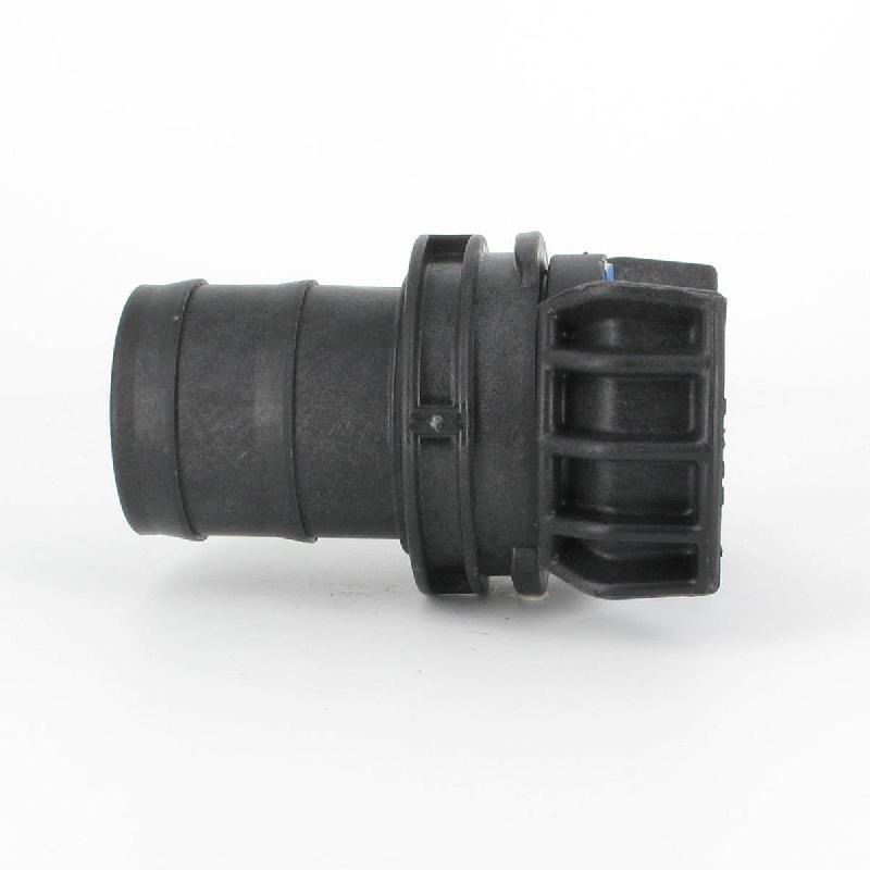 Demi-raccord symétrique avec verrou - DN 50 mm - Embout annelé Ø 55 mm - PP_4