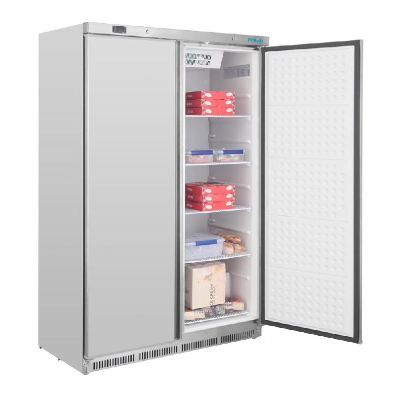 Armoire réfrigérée négative inox - 2 portes - Série C - 744L - Polar - CZ784_4