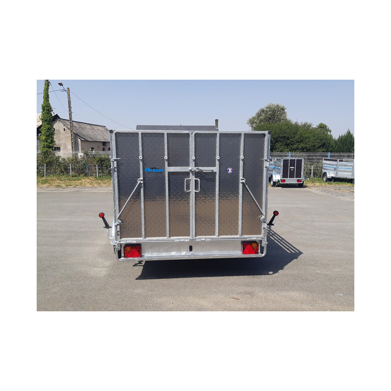 Remorque pour transport d'animaux - 3,00 X 1,60 X 1,25 M - 1500 KG - MAGNUM GRANDE MOUTONNIERE_4