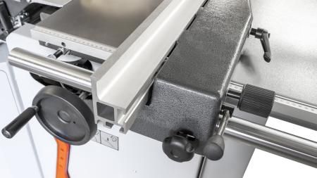 Scie à format - Holzmann FKS315V1200_400V - Puissance moteur S1 3000W, chariot aluminium extra large et inclinaison manuelle_4