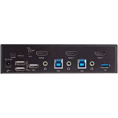Commutateur KVM HDMI, 2 Ports - Moniteur Unique 4K 60Hz Ultra HDR - Commutateur KVM de Bureau HDMI 2_4