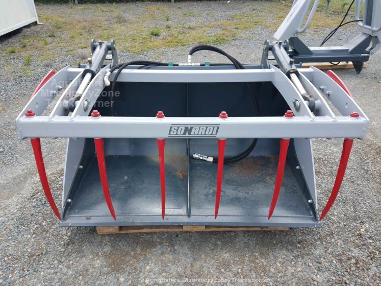 Godet grappin crocodile EURO/MAILLEUX - Sonarol Multibenne BMS LK SNR 1500 - Largeur 1500 mm, 2 vérins hydrauliques_4