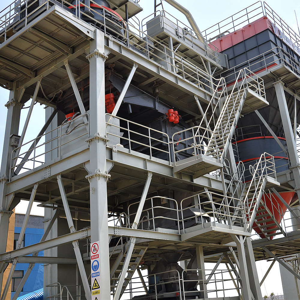 Installation de fabrication de sable sec série VU - débit 100 t/h - système d'agrégats haute efficacité et sans poussière_4