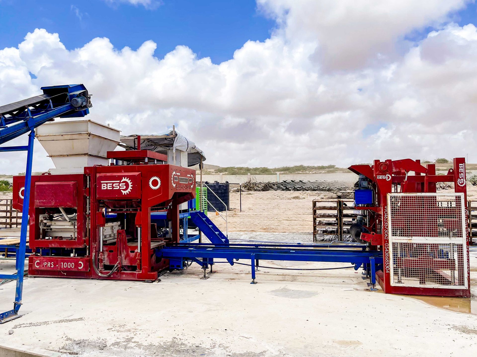 Machine à briquettes automatique PRS-1000 - Capacité 10 000 briquettes en 8H - BEYAZLI GROUP_4