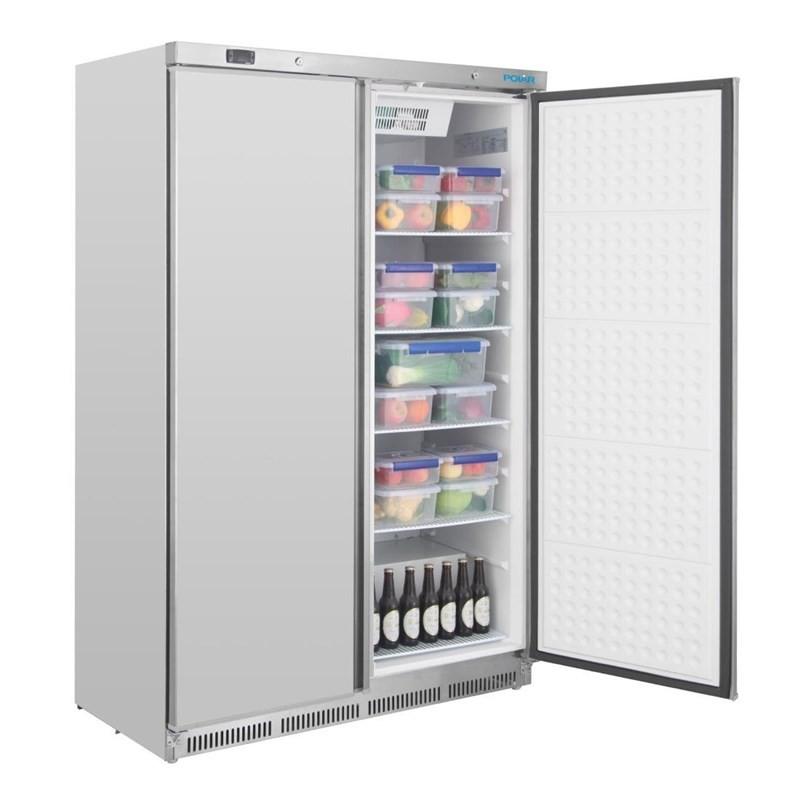 Armoire réfrigérée positive double porte Série C inox 744L CZ783 Polar_4