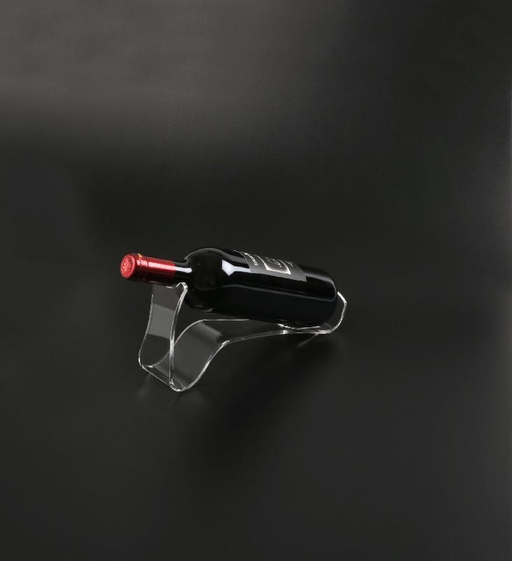 Porte-bouteille de vin - Bachmann Display AG - présentation de demi-bouteilles, bouteilles standard et magnum en acrylique transparent_4
