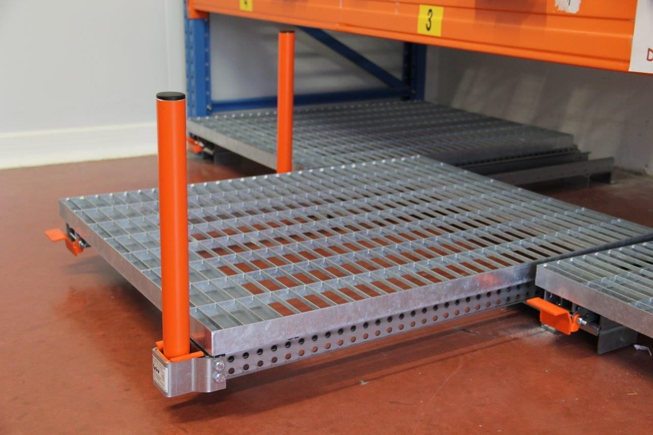 Rayonnage fixe pour stockage de cartons et palettes bois