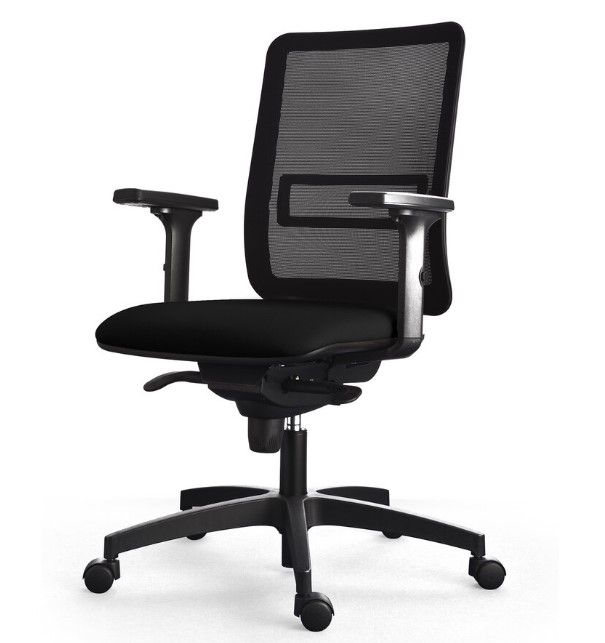 Taski - Chaise de bureau ergonomique avec dossier en résille et support lombaire réglable_4