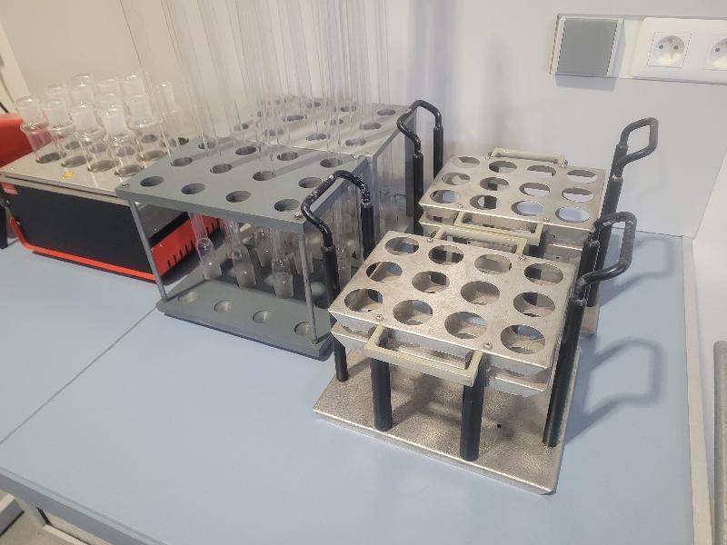 Bloc chauffant / minéralisateur dco csb 12/e behrotest + unité de commande trs 200 behr labor-technik_4