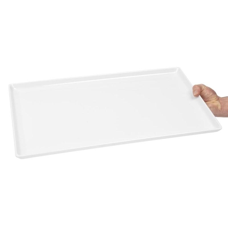 Plateau en mélamine Float blanc GN1/1 | Aps - GF074_4