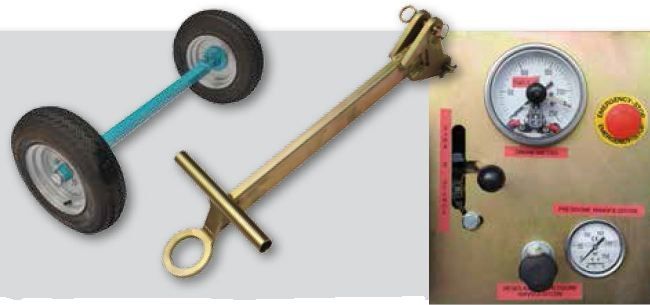 Treuil hydraulique VM 1500 - Volta - pour pose de câbles souterrains, tirage max. 2000 daN_4