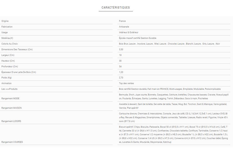 H3 - Caisses en bois Simply A Box - L18 x H30 x P54 cm - Modulable et personnalisable_4
