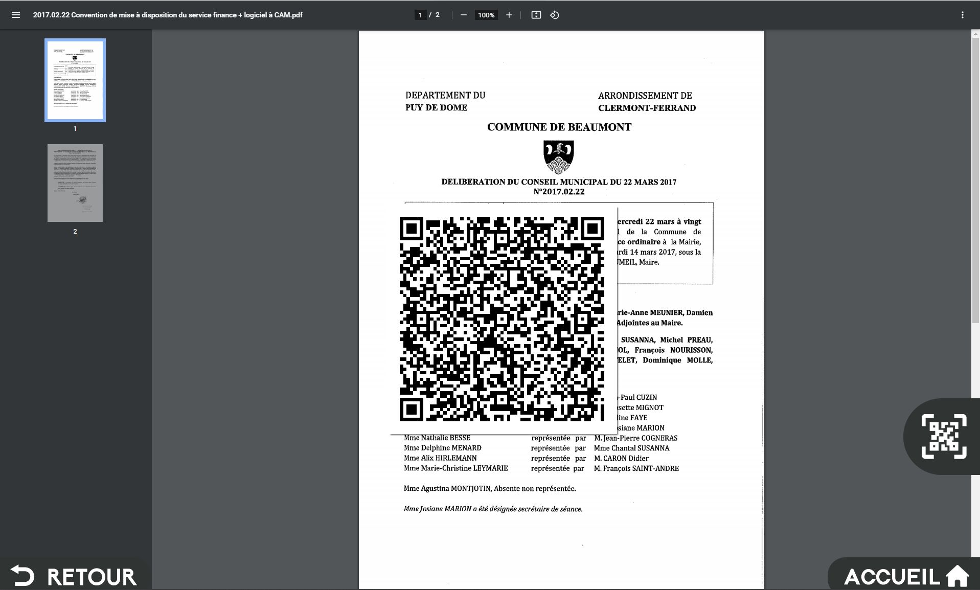 Logiciel pour l'affichage légal des mairies DMCity_4
