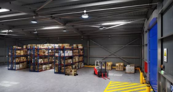 Bâtiment démontable avec charpente et bardage acier pour zone d'expédition - Neivacier_4