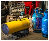 Générateur d'air chaud à gaz Master BLP 33 ET - 18 à 33 kW - Allumage électronique et double électrovanne_4