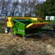 XR1500 - Dérouleuse sans chaîne pour balles rondes et carrées - Hustler Equipment - Charge maxi 1,5 t - Stationnaire et efficace_4