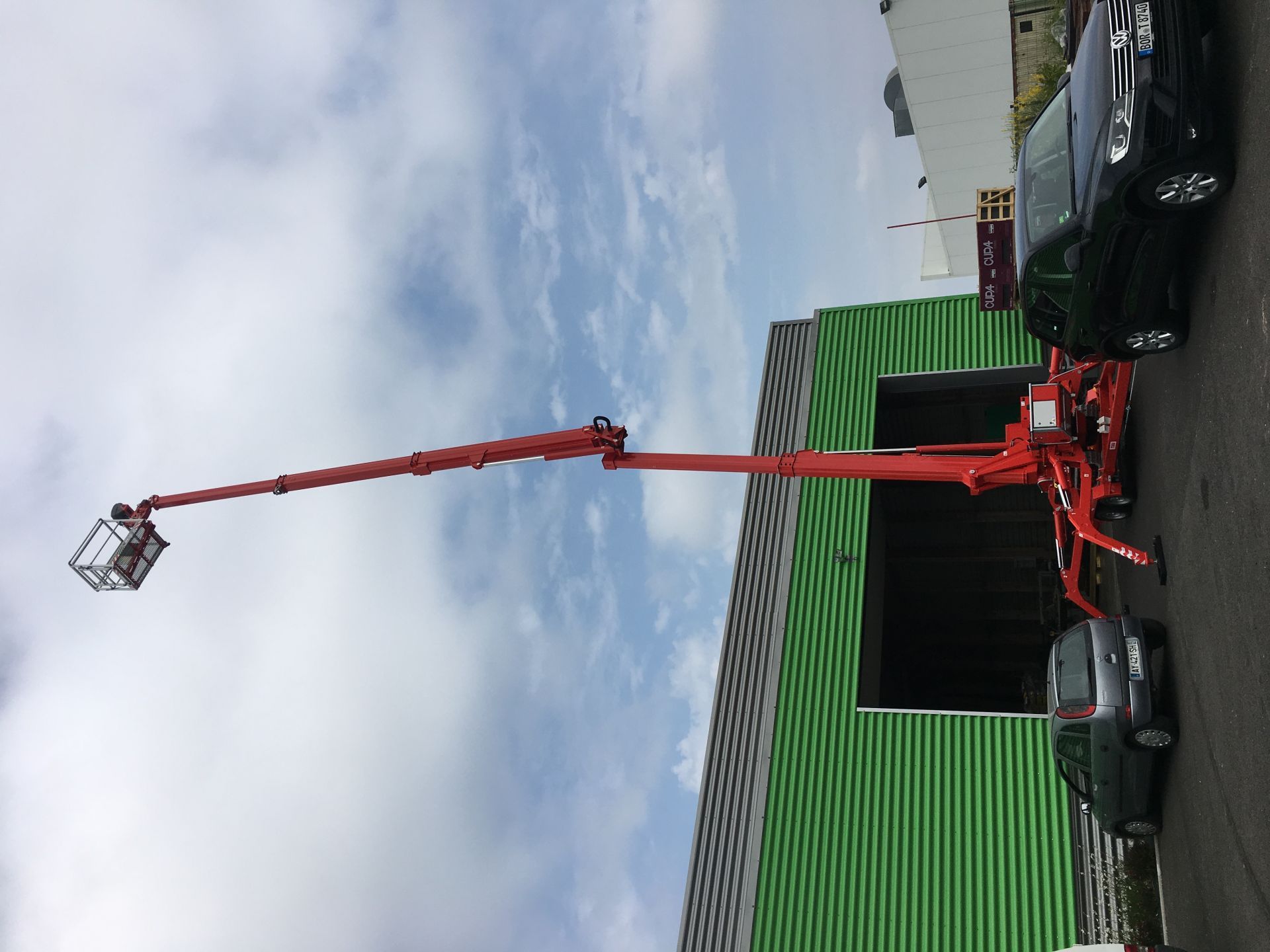 Nacelle araignée LEO21GT - Hauteur 21m - Déport 12m - Capacité 250kg - Motorisation bi-énergie_4