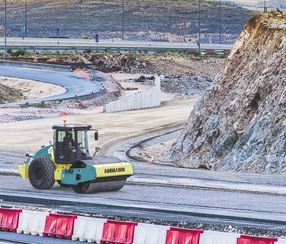 Ars 110 compacteur à un seul tambour - ammann - poids d'exploitation 10860 kg_4