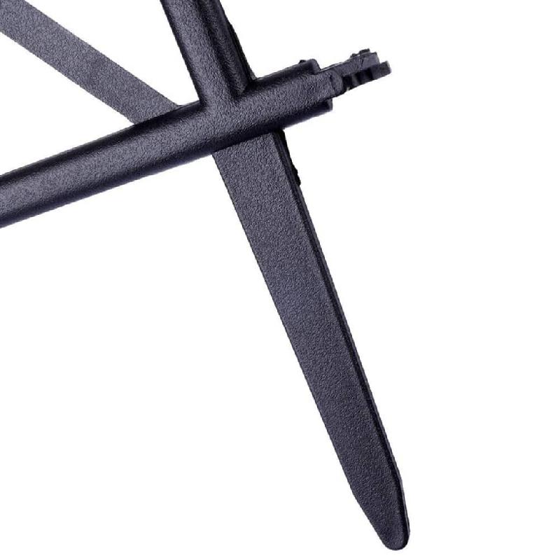 Progarden clôture de jardin décorative 5 pcs pp noir 48x34 cm 447579_4