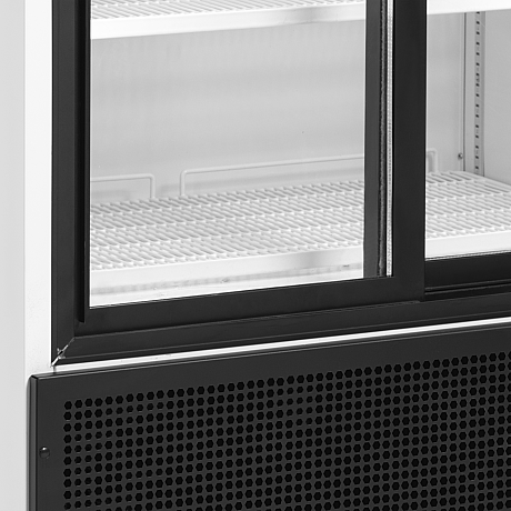 Armoire réfrigérée 2 portes vitrées coulissantes avec canopy 462 L | Tefcold - FSC891S_4