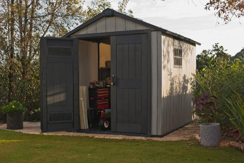 Abri de jardin en résine 6,5 m² avec plancher - Brossium_4