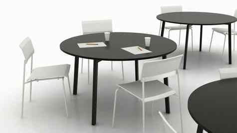 FAST - Table modulable démontable sans outil avec structure pliante et plateau interchangeable_4