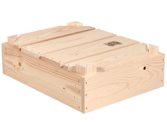 L1 - Caisses en bois Simply A Box - L36 x H11 x P27 cm - Bois brut ou 6 coloris de lasure à l'eau_4