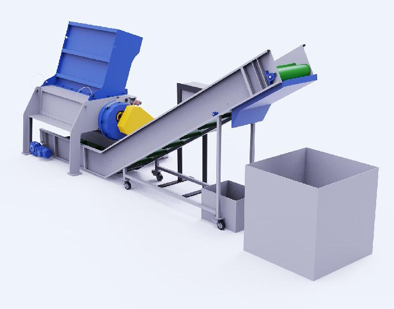 Broyeur de Palette 18 kW - 30 palettes par heure - Rotor 300 mm - BPXR15_4