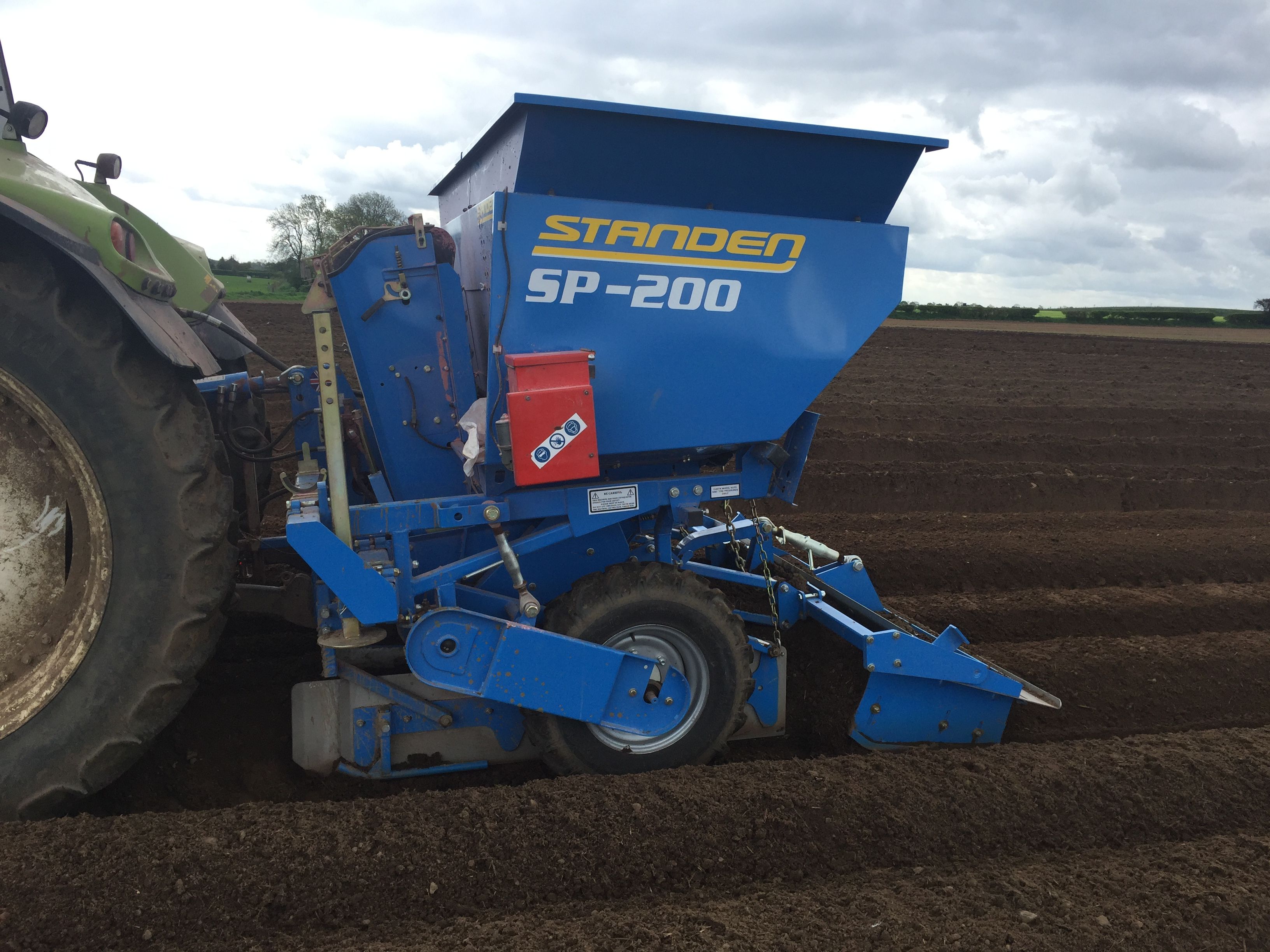 Planteuse agricole Standen Série SP pour une meilleure couverture du sol et moins de verdissement