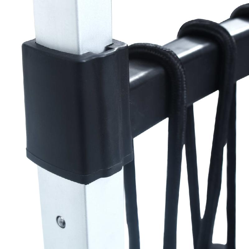 Vidaxl chariot d'escalier pliable 70 kg aluminium argenté 146445_4