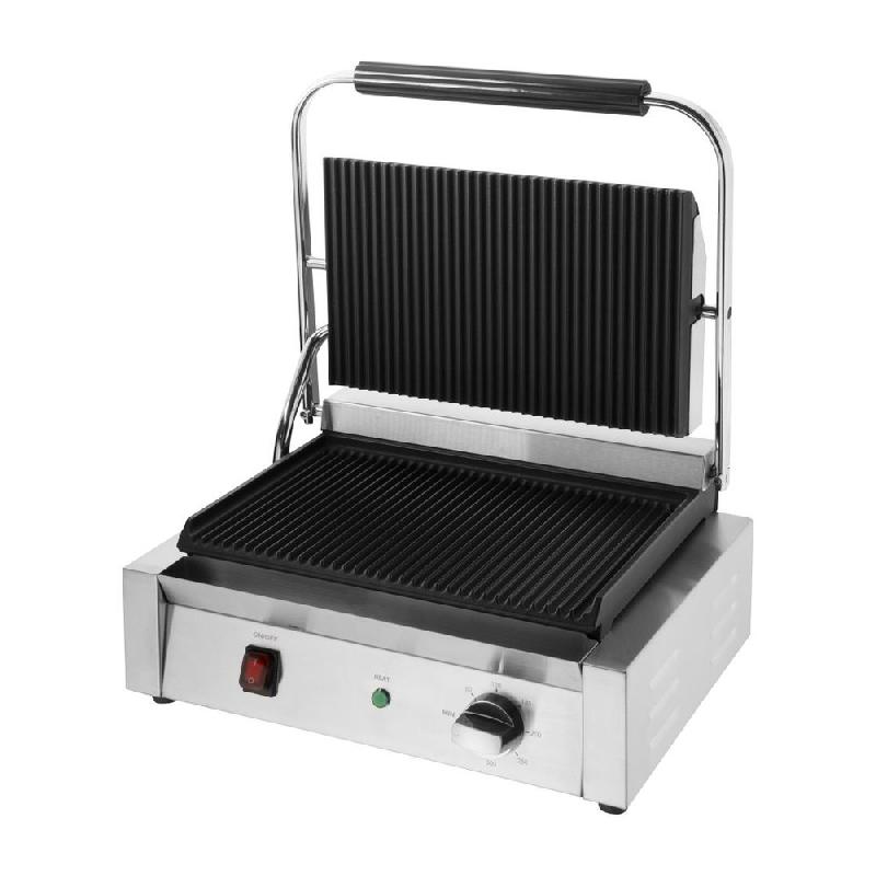 Grill panini Buffalo Bistro plaque rainurée | Buffalo - CU602_4
