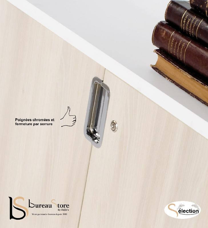 Armoire basse série Open - Mobel Linea - Blanc_4