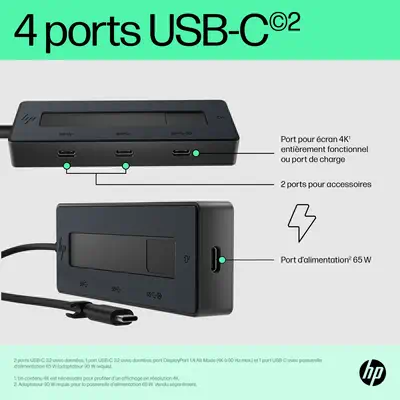 Concentrateur USB-C HP 4K_4