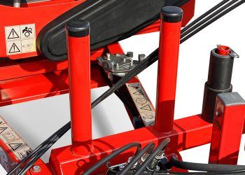 Enrubanneuse légère et stable pour balles jusqu'à 900 kg