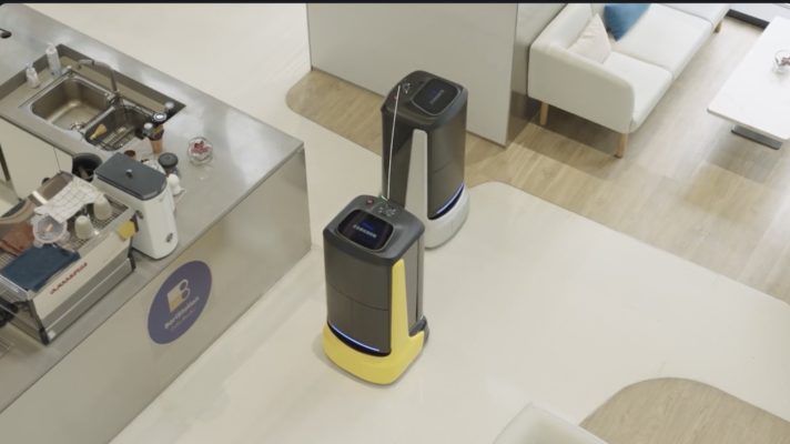 ROBOT DE LIVRAISON DE BÂTIMENT FLASHBOT PUDU ROBOTICS_4