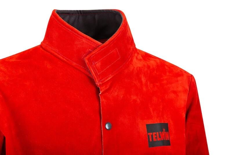 Veste de soudage en croûte de cuir Telwin El Paso - Taille unique_4