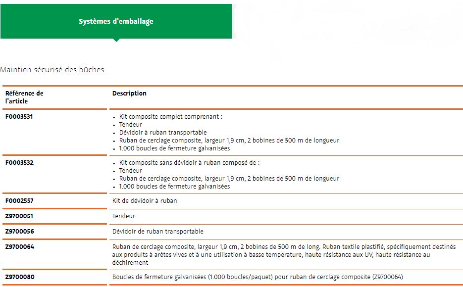 Fagoteuse hydraulique pour bûches de 214 kg
