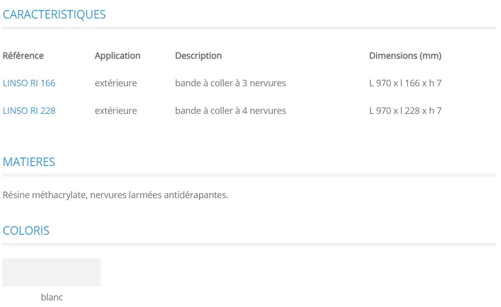 Linso ri bandes podotactiles en résine méthacrylate - argos - extérieur_4