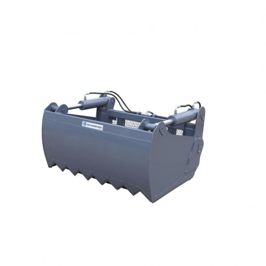 Godet désileur avec fond plein - fond en hardox - fabrication européenne - compatible chargeuses, tracteurs, télescopiques et tractopelles_4