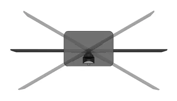 Neomounts DS45-430BL12 Support de bureau pour écran à  poser 23-43