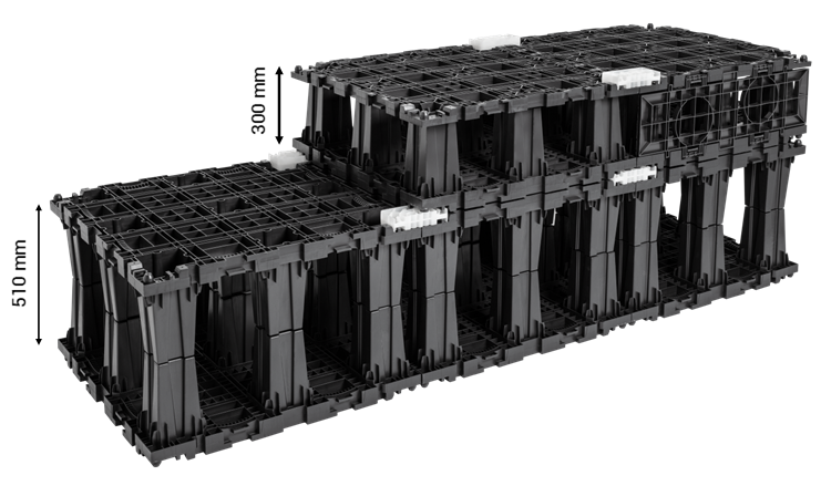 SO'BOX - système de stockage d'eau léger, modulaire, en polypropylène recyclé_4