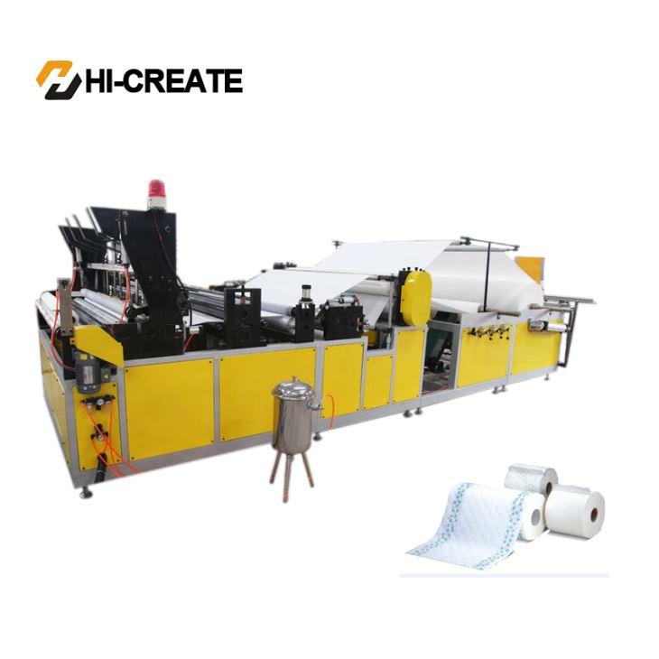 Fabrication de papier hygiénique - Hi-Create - Machine à papier toilette avec contrôle PLC et réglages automatiques_4