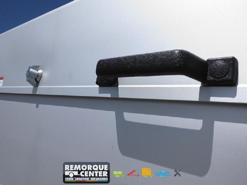 Remorque aluminium Humbaur - 165 x 110 cm - ridelles 500 mm capot sécurisé & étanche - 1 essieu - PTAC 750 kg - Reference K3 306 184 3500 2 E_4