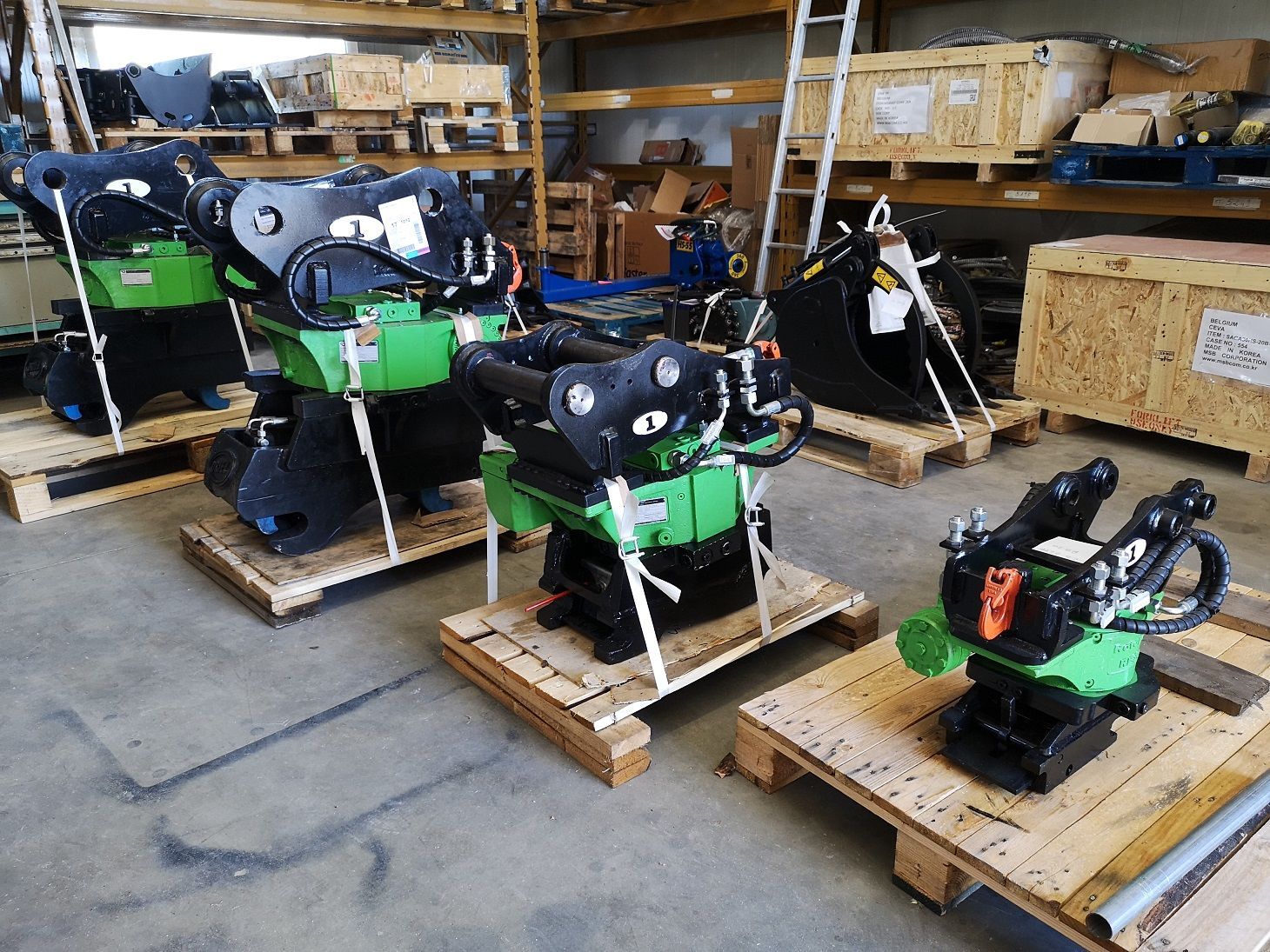 Accessoire Roto-one rb120 pour pelles 6 - 11 tonnes